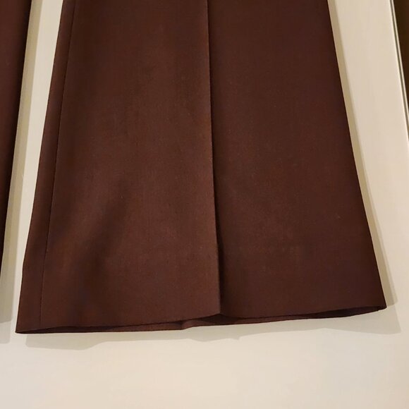 Excellent!!| US SZ 2| Theory: Dark Brown Dress Wool Pants - Picture 11 of 12